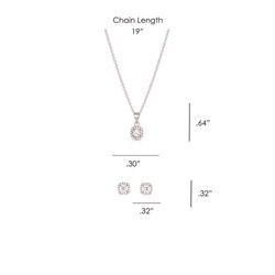 Montana Silversmiths Women's Boxed Star Square Silver Jewelry Sets Water Resistant
