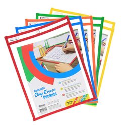 Bazic Products Dry Erase Pocket
