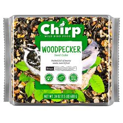 Chirp Woodpecker Seed Cake 24 oz