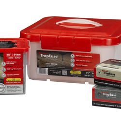 FastenMaster TrapEase No. 8 each X 2-1/2 in. L Brown Torx Ttap Trim Head Deck Screws 5 lb 350 each