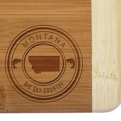 Totally Bamboo 8 in. L X 5.75 in. W X 0.59 in. Bamboo Cutting Board