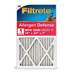 Filtrete Allergen Defense 18 in. W X 20 in. H X 1 in. Polypropylene 11 MERV Pleated Air Filter 1 pk