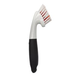 OXO Good Grips 2 in. W Hard Bristle 10 in. Plastic/Rubber Handle Grout Brush