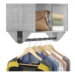 Whitmor 28.38 in. H X 11 in. W X 24 in. L Fabric Closet Organizer