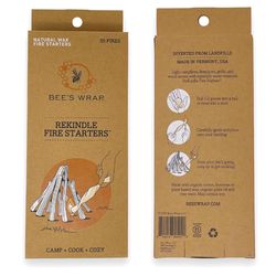 Bee's Wrap Assorted Fire Starter 9 in. H X 3.75 in. W X 1 in. L 0.15 lb 25 each