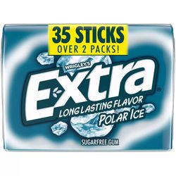 Extra Sugar Free Polar Ice Chewing Gum 1 pk