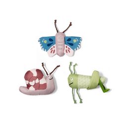 Pet Shop by Fringe Studio For Cat Assorted Cotton Catch Me If You Can Pet Toy 1 pk