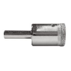 Century Drill & Tool 7/8 in. Diamond Grit 2 in. L Hole Saw Arbor Included
