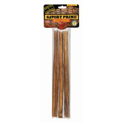 Savory Prime Naturals Beef Grain Free Bully Stick For Dogs 9 in. 3 pk