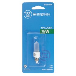 Westinghouse 75 W T4 Decorative Halogen Bulb 1,050 lm White 1 pk