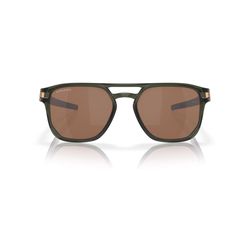 Oakley Latch Beta Sunglasses Unisex Olive Ink w/ Prizm Tungsten Frame Polarized Blue Light Blocking