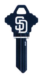 HILLMAN San Diego Padres Painted Key House/Office Universal Key Blank Single