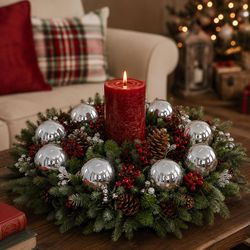 Christmas by Krebs Bright Silver Ball Ornament