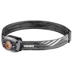 NEBO Mycro 450 lm Gray LED Rechargeable Head Lamp