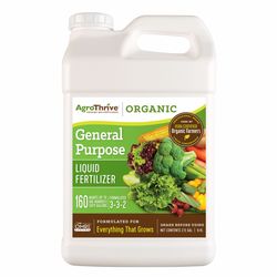 AgroThrive Yes Everything that Grows 3-3-2 General Purpose Fertilizer 2.5 gal