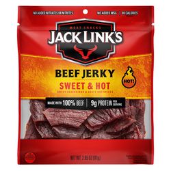 Jack Link's Sweet & Hot Beef Jerky 2.85 oz Pegged