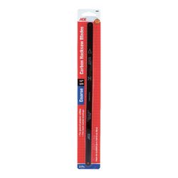 Ace 12 in. Carbon Steel Hacksaw Blade Set 18 TPI 2 pk
