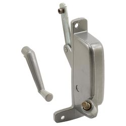 Prime-Line Silver Steel Right Awning Window Operator For Tucker Windows