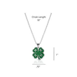 Montana Silversmiths Women's 4H Emblem Necklace