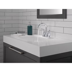 Delta Dallace Chrome Contemporary Lavatory Faucet 4 in.