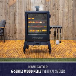 Pit Boss Wood Pellet Vertical Smoker Black