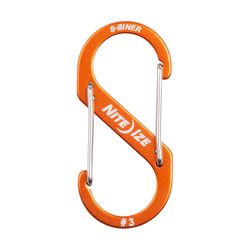 Nite Ize S-Biner Aluminum Orange Dual Carabiner S-Biner