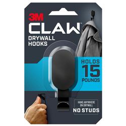 3M Plastic Drywall Hooks 1 pk