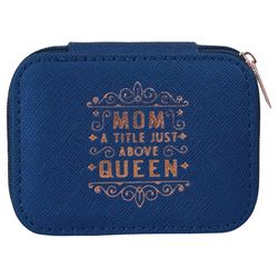 History & Heraldry Mom a Title Just Above Queen Travel Jewellery Box 1 pk