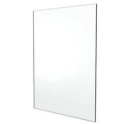 Plaskolite Optix Clear Single Acrylic Sheet 24 in. W X 48 in. L X .100 in.