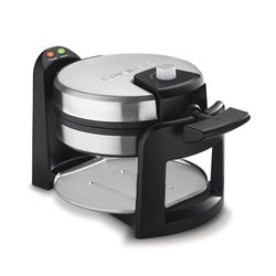 Cuisinart 1 waffle Brushed Silver Stainless Steel Rotary Waffle Maker