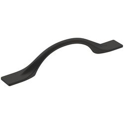 Amerock Transitional Arch Cabinet Pull 3-3/4 in. Matte Black Black 1 pk
