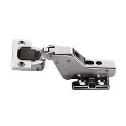 Sugatsune 2.17 in. W X 3.86 in. L Satin Silver Steel Self-Closing Hinge 1 pk