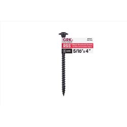 GRK Fasteners 5/16 in. X 4 in. L Star Climatek W-Cut Structural Wood Screws 1 pk