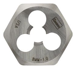 Irwin Hanson Metric 8 - 1.00 mm Hexagon Die