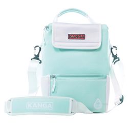 Kanga Aqua/White 12 Soft Sided Cooler