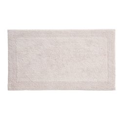 Grund America Puro 34 in. L X 21 in. W Panna Cotta Cotton Bath Rug Latex Free
