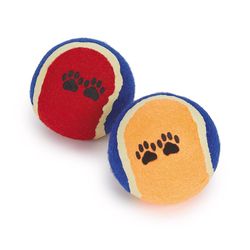Boss Pet Digger's For Dog Multicolored Rubber Tennis Balls Medium to Large 2 pk