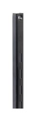 Knape & Vogt Black Steel Regular Duty Bracket 16 Ga. 72 in. L