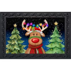 Briarwood Lane 30 in. W X 22 in. L Multi-Color Polyester Door Mat