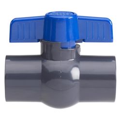 Homewerks 3/4 in. PVC FIP Ball Valve Full Port T-Handle For Potable Water