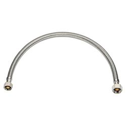 Ace 3/8 in. Compression X 1/2 in. D FIP 72 in. Stainless Steel Supply Line