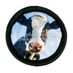 Territory For Dog Multicolored Polyester Flying Cow Dog Toy All Pet Sizes 1