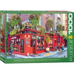 Eurographics Irish Pub Jigsaw Puzzles Multicolored 1000 pc