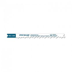 Exchange-A-Blade 4 in. High Carbon Steel U-Shank Jig Saw Blade 5/6 TPI 2 pc