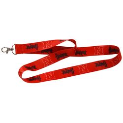 HILLMAN NCAA Polyester Red Lanyard