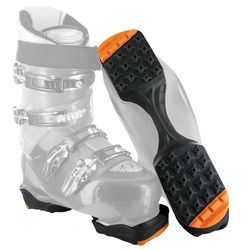 Yaktrax Ski Unisex Rubber Snow and Ice Traction Black W 13-15/M 11.5-13.5 Waterproof 1 pair N/A in.