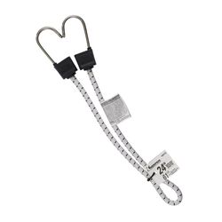 Keeper Black/White Bungee Cord 24 in. L X 0.315 in. 1 pk