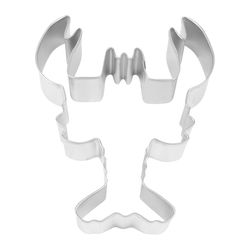 R&M International Corp Lobster 4 in. W X 5 in. L Cookie Cutter Silver 1 pc