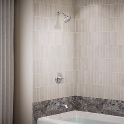 Kohler Facile Polished Chrome Tub and Shower Faucet