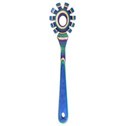 Totally Bamboo Baltique Multicolored Bamboo Spaghetti Server